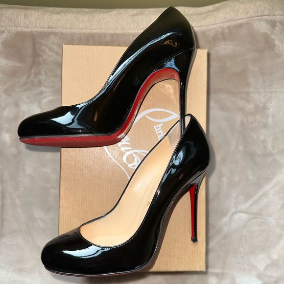 Christian Louboutin Fifi 100 Patent Calf - Picture 2 of 10